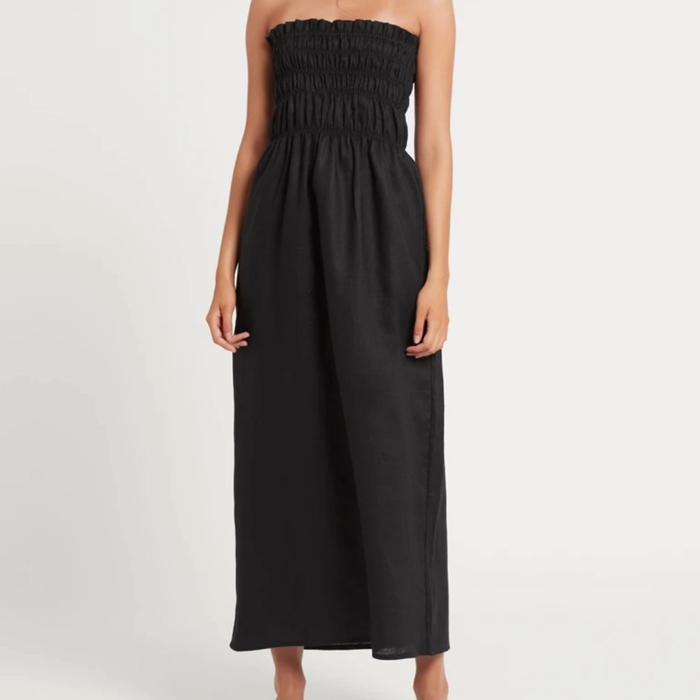 Sir The Label Black Alena Dress (size 1, small)